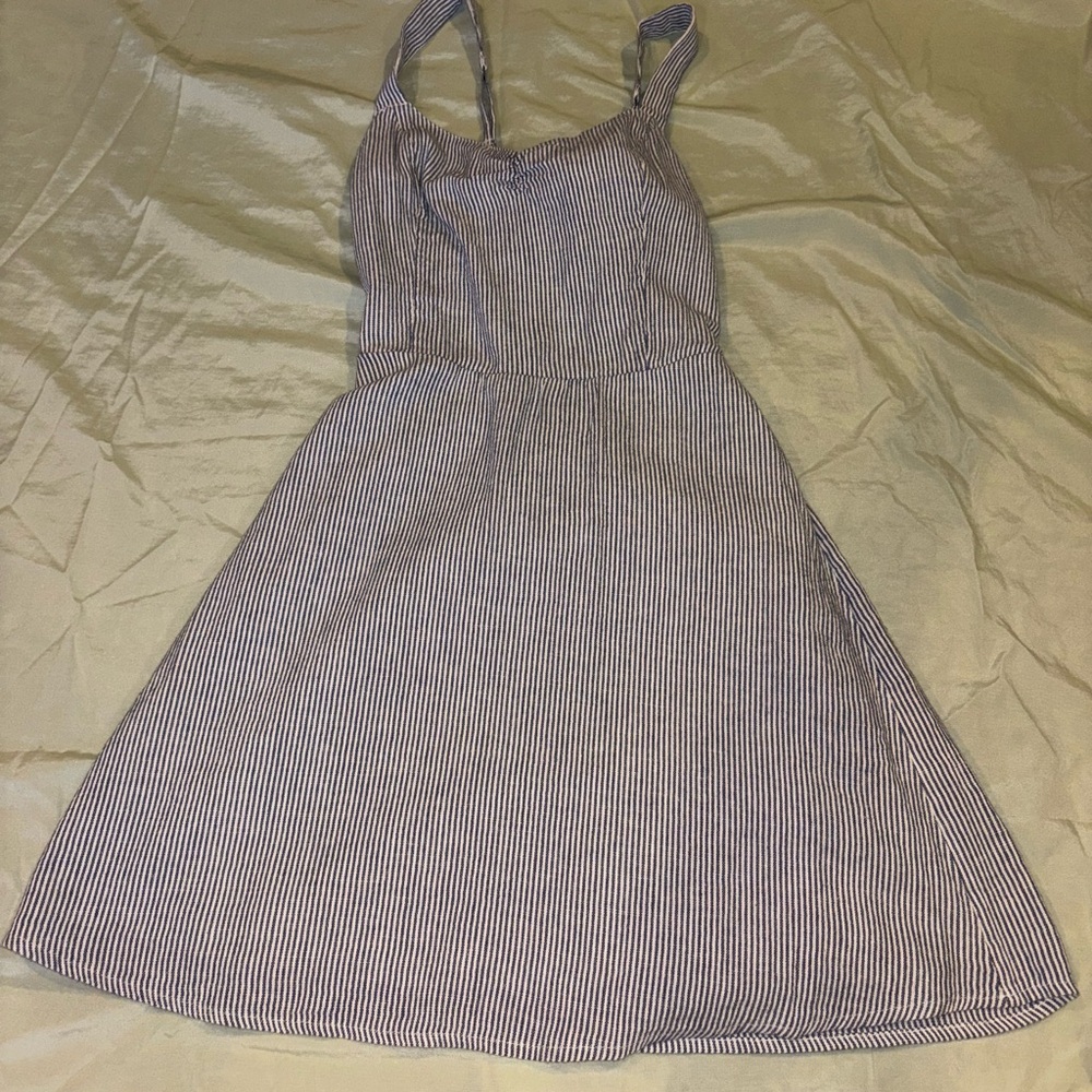 Striped Sleeveless Dress